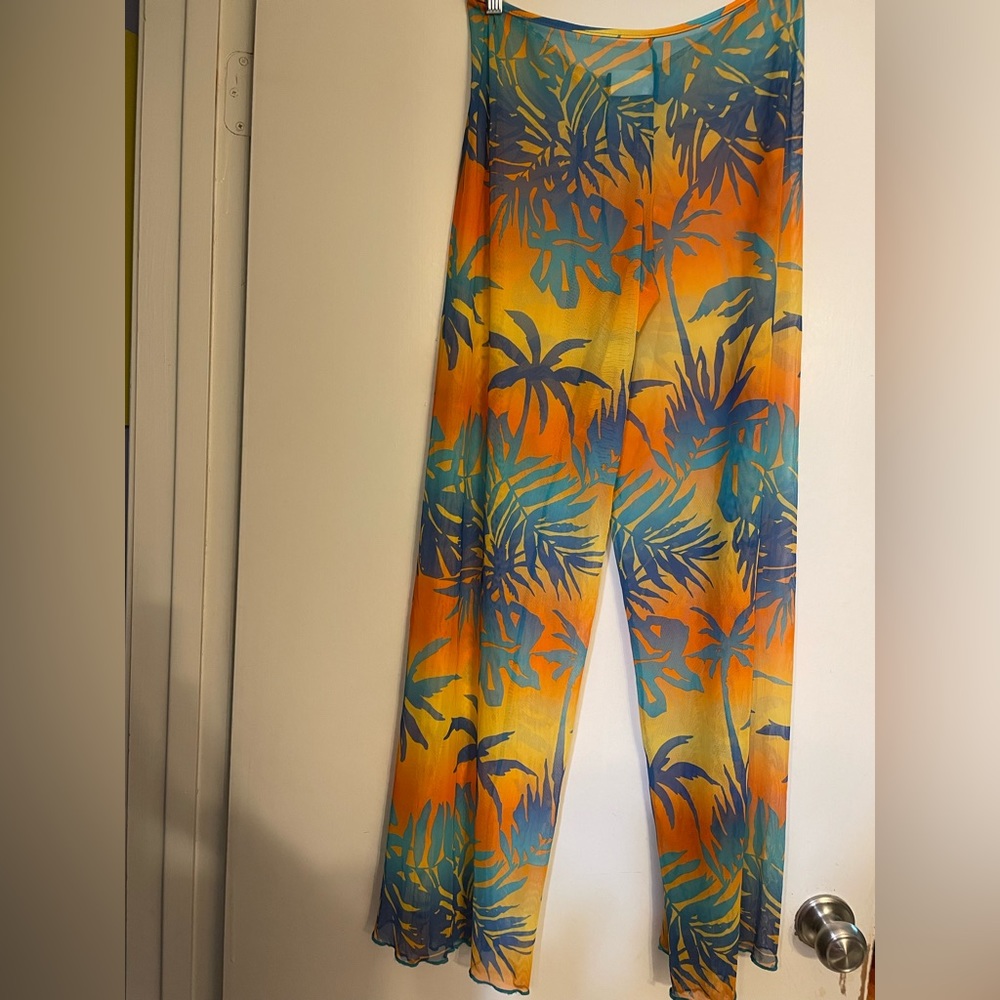 Fun Hawaiian swim cover up